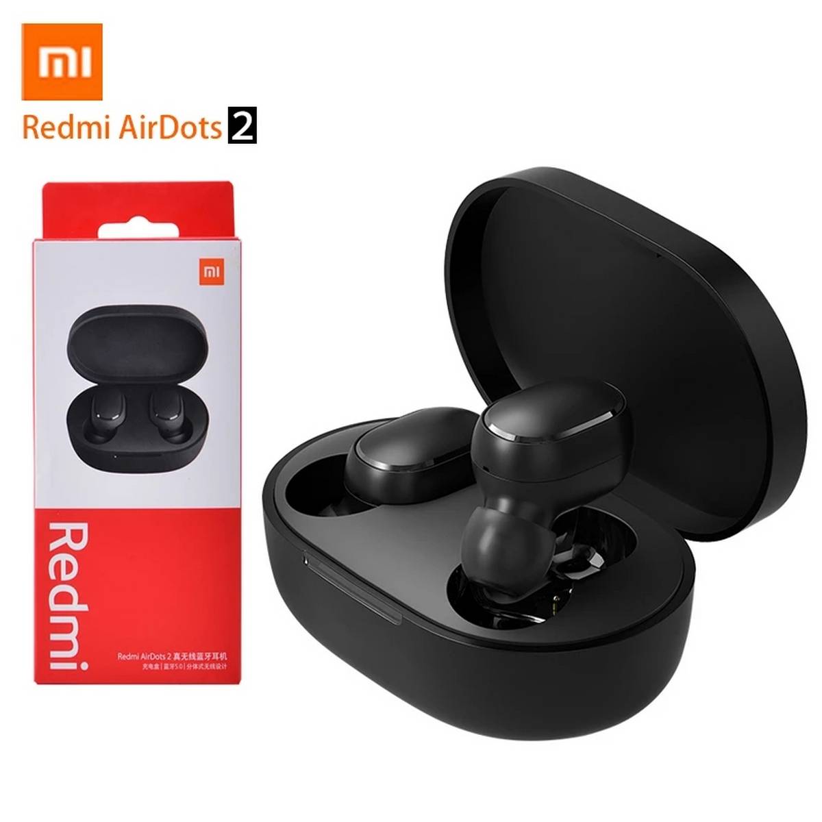 Redmi AirDots 2 TWS Mi True Wireless EarBuds Basic Earphone - Global ...