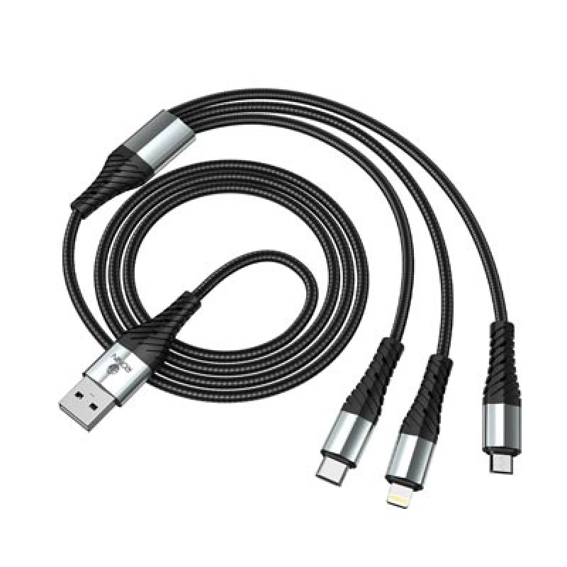 Ronin R-305 3 in 1 Durable Braided Cable