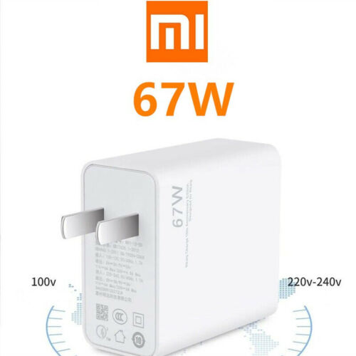 Chargeur Xiaomi 67W Charging Combo (Type-A)