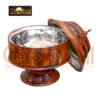 Handmade wooden Brass Hotpot