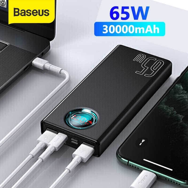 Baseus 65W Power Bank 30000mAh - Global Telecom