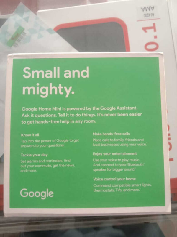 Google Home Mini Smart Speaker - Image 3