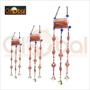 Wooden Dholki Set