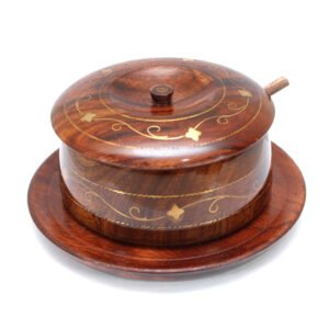 Sugar Pot Wooden