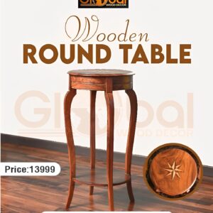 Wooden Table Round