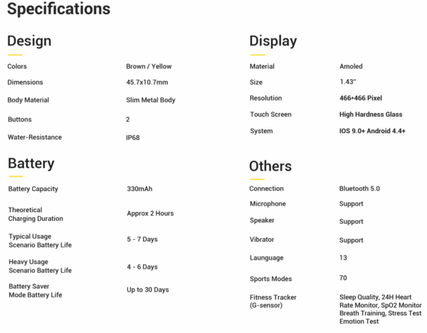 kieslect k11 pro smartwatch - Image 2