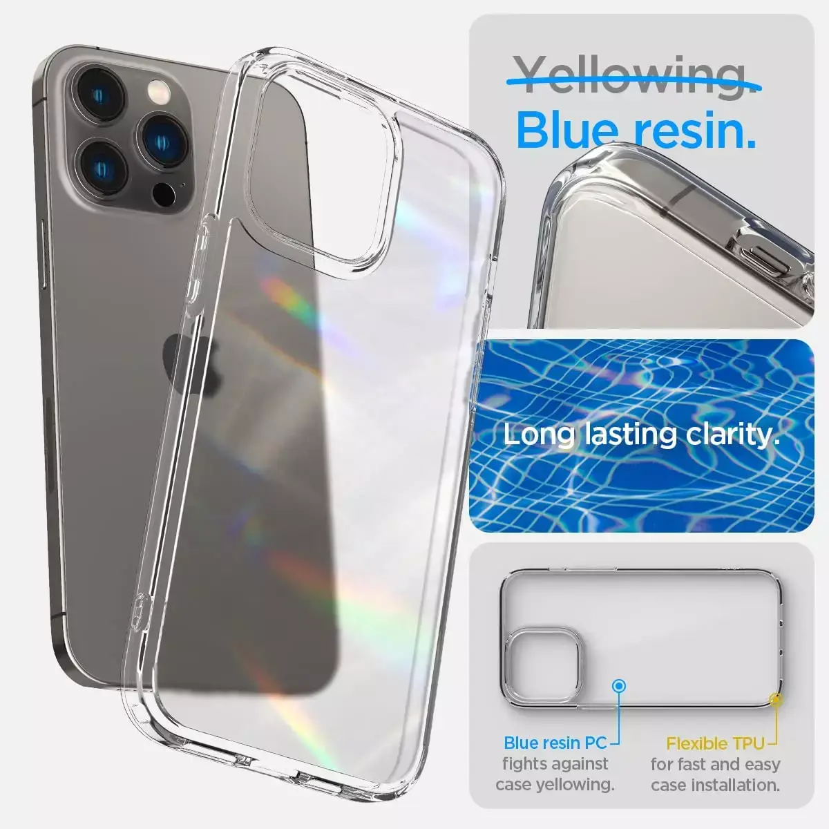 Buy Spigen Clear Case Apple iPhone 14 Pro Max Ultra Hybrid TPU