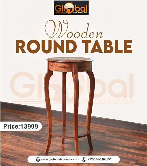 Wooden Round Table