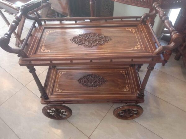 Wooden Tea Trolly