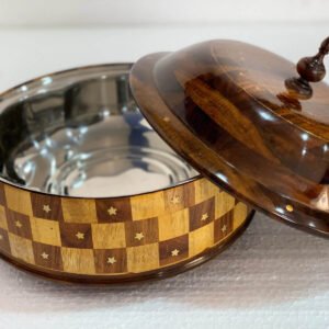 wooden handicrafts hotpot