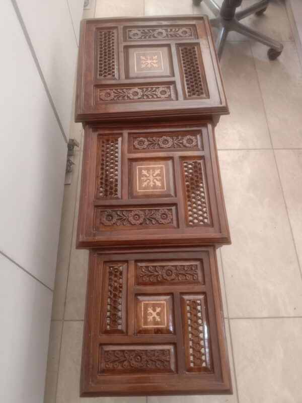 Nesting table sheesham wood
