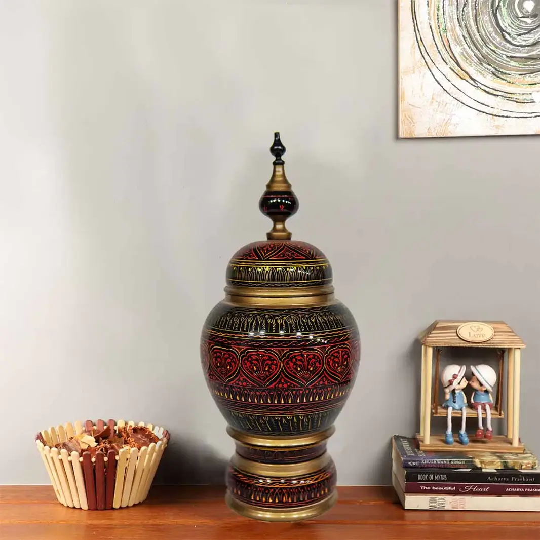 candy jar wooden