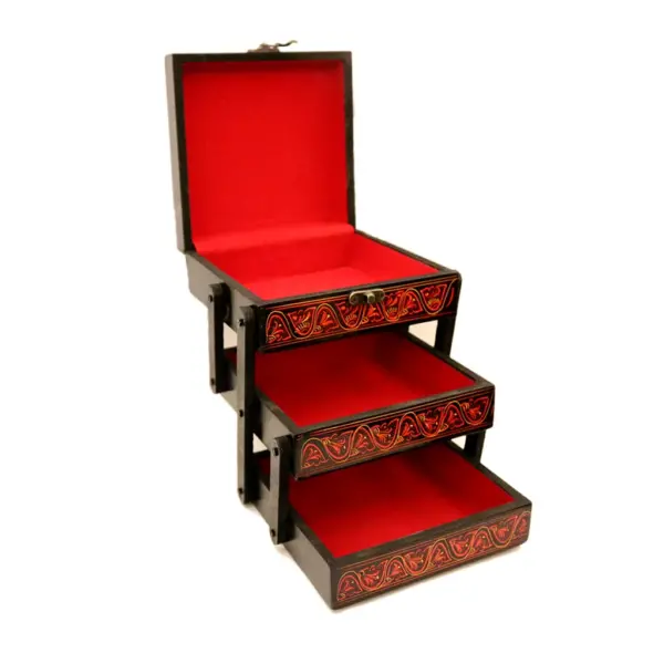 wooden jewellery box