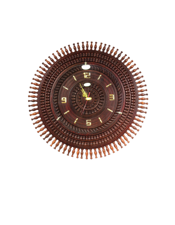 wooden wall clock 24 inches