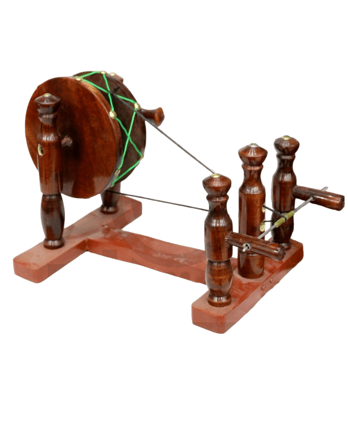 Handmade Wooden Charkha Single