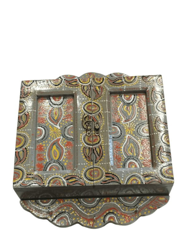 Wooden key holder naqshi work