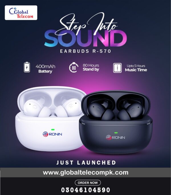 Buy Ronin R570 earbuds Price in pakistan