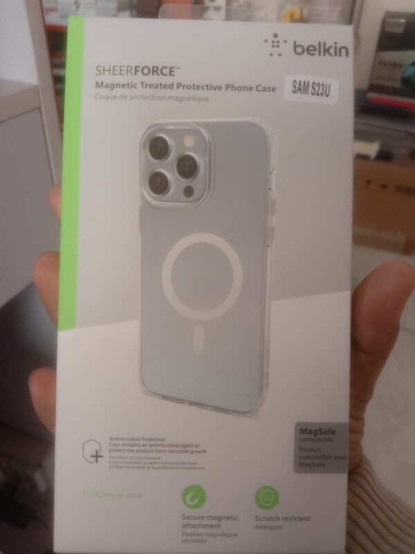 Samsung S23 ultra Belkin clear case