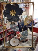 Metal wall hanging frame Flowers - Image 2