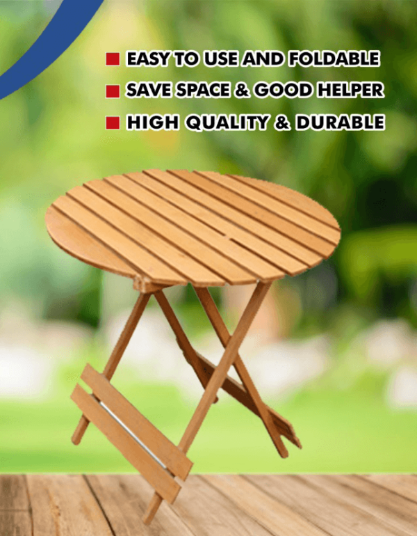 Foldable wooden Table