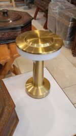 Metal LED Table Lamp with Touch Sensor (Gold) - Image 3