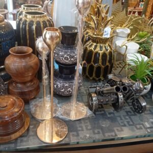 Metal candle stand 3 pcs set