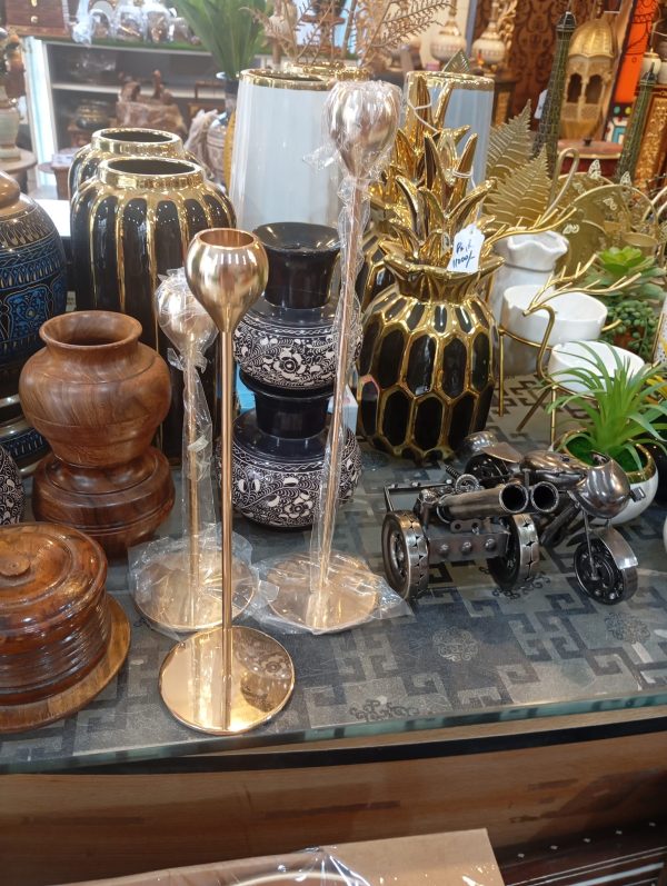 Metal candle stand 3 pcs set