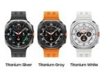 3 color of Samsung watch ultra 47mm