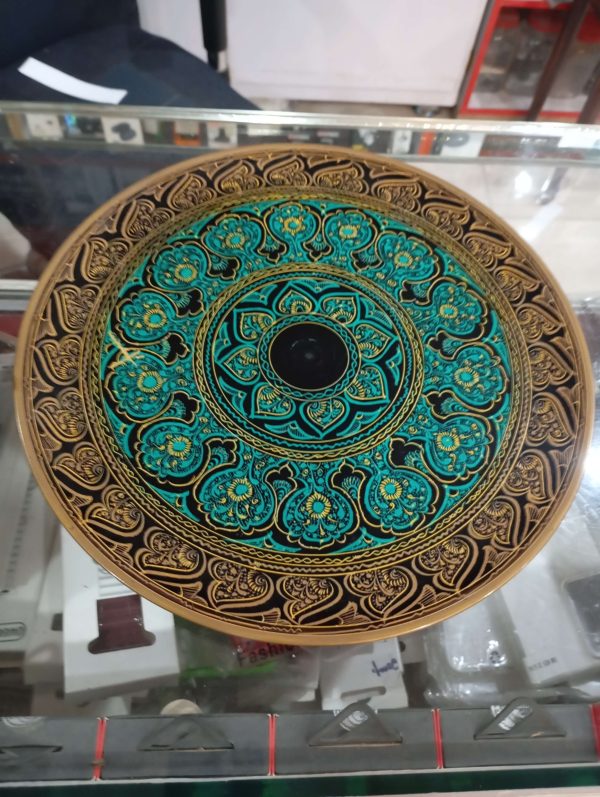 Wooden Naqshi Art handmade plate