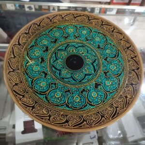 Wooden Naqshi Art handmade plate