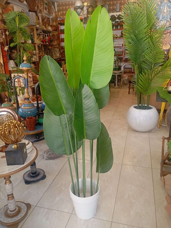 banana leafs artificial by GLobal wood decor